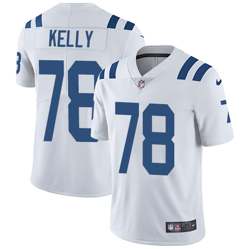 2019 men Indianapolis Colts #78 Kellly white Nike Vapor Untouchable Limited NFL Jersey->indianapolis colts->NFL Jersey